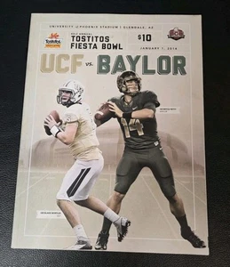 Lot of 3 - 2014 Tostitos Fiesta Bowl Programs UCF Knights vs Baylor Bears - Picture 1 of 4