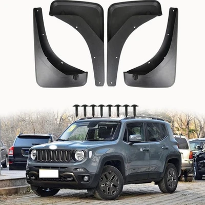 Guardabarros 4 piezas 82214127 82214128 para Jeep Renegade 2016 2017-2022  Foto 1 de 4