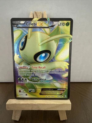 Celebi EX (141 Full Art) 141/149 Boundaries Crossed Holo MP/HP Condition - Image 1 of 2