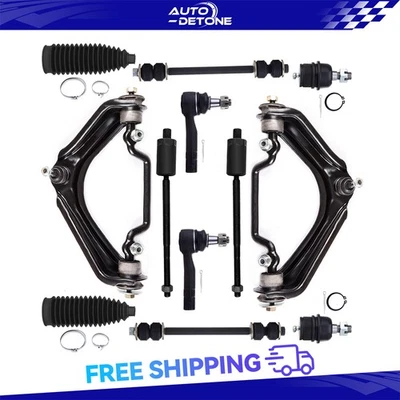 12X Front Upper Control Arm Tie Rod End Kit For Ford Explorer 2002-2004 2005 - Изображение 1 из 4