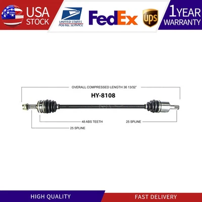 Medio eje delantero derecho CV para Hyundai Accent Kia Rio 2006-2010 2011 automático Foto 1 de 3