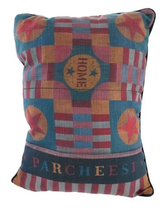 Backgammon Parcheesi dekoratives Dekokissen 13 x 18 Zoll - Bild 1 von 2