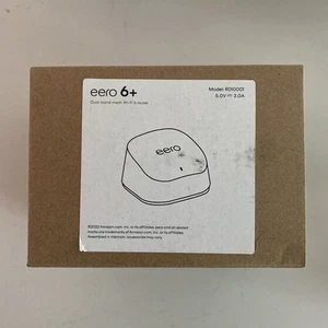 eero 6+ AX3000 Dual-Band Mesh Wi-Fi 6 Router - White (R010111) - Afbeelding 1 van 3
