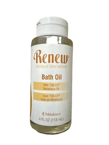 Aceite de baño Renew Intensive Skin Therapy tamaño completo 4 oz SELLADO - Imagen 1 de 3