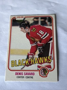 1981-82 o-pee-chee Denis Savard RC - Bild 1 von 4