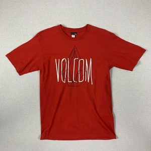 Vintage Red Volcom Stone T-Shirt - M - Y2K - Picture 1 of 5