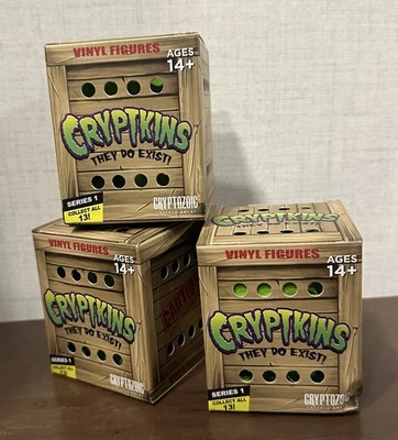 Cryptkins Mystery Pack X3 sellado de fábrica Foto 1 de 4