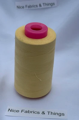 50 Spools - Yellow A008 Multi Purpose Sewing Thread - Image 1 of 3