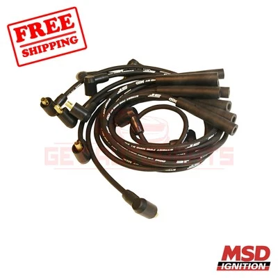 Juego de cables de bujía MSD para Ford Bronco 1966-1976 Foto 1 de 2