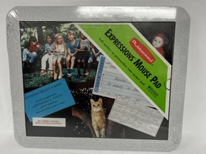 Rubbermaid Expressions Mouse Pad, Holds 8x10 Photo, Hard Plastic Non-slip SEALED - Picture 1 of 5