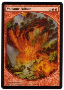 MTG • Volcanic Fallout Lapilli Regen • Textless DCI PROMO JUDGE - Bild 1 von 1