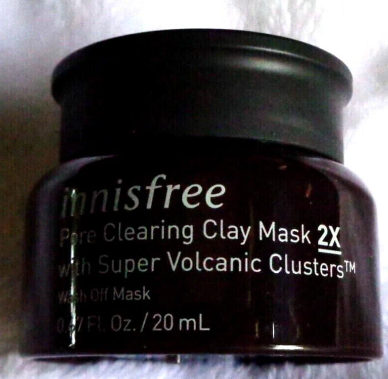 Máscara de arcilla limpiadora de poros Innisfree 2X tamaño de viaje 0,67 OZ Foto 1 de 1