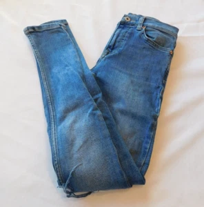 Topman Junior's Women's Size W28 / L30 Destroyed Denim jeans Jean GUC - Picture 1 of 9