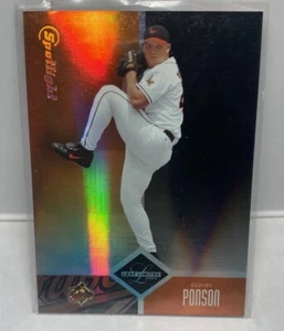 Foco de bronce Leaf Limited 2004 #148 Sidney Ponson #/100 Orioles - Imagen 1 de 2