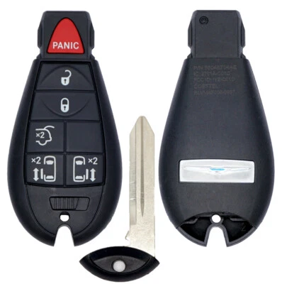 LIKE NEW OEM 08-16 CHRYSLER TOWN COUNTRY KEYLESS REMOTE FOBIK IYZ-C01C 56046704 - Image 1 of 3