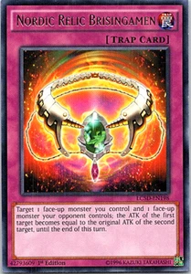 Nordic Relic Brisingamen LC5D-EN198 Yu-Gi-Oh! Light Play 1st Edition - Picture 1 of 1