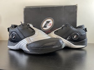 reebok answer 5 black silver