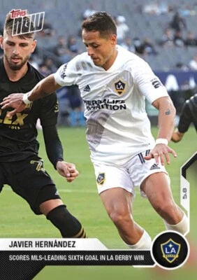 2021 TOPPS NOW MLS CARD VANCOUVER WHITECAPS CRISTIAN DAJOME #22 SCORES BRACE - Image 1 of 2