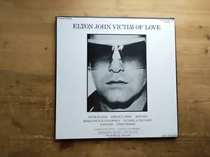 Elton John Victim of Love Promotional Box Set EX 4 x 12" Vinyl Record 4L33-1848 - Picture 1 of 4