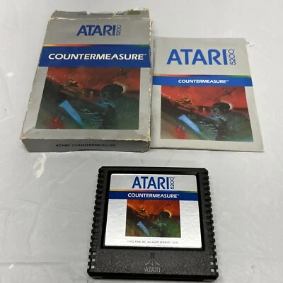 Countermeasure Atari 5200, 1984 Game in Box - Tested Works - Image 1 of 4