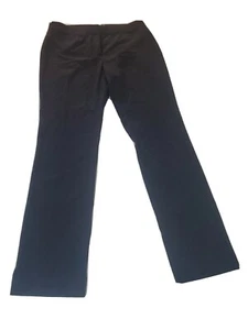 Pantalones de vestir rectos para mujer Lark & Ro, azul marino, talla 4 - Imagen 1 de 4