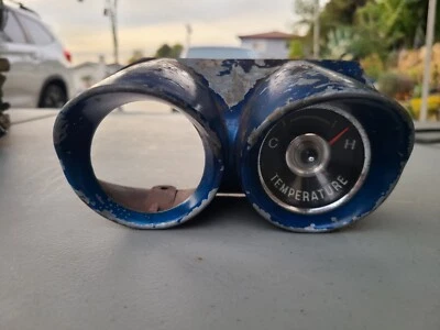 1959 1960 年雪佛兰 Impala 规格簇带温度计  — 第 1/4 张图片