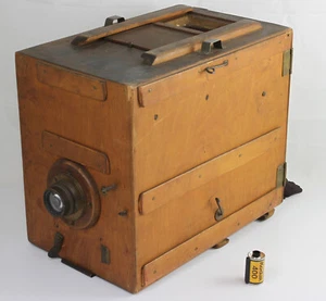 Device Of Fairground Or Streets Of French Manufacturing Lens Hugo Meyer 1920 - Picture 1 of 8