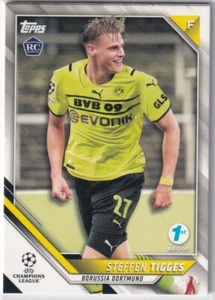 Topps 1st First Edition 2022 Champions League Karte Nr. 92 Steffen Tigges RC - Bild 1 von 2