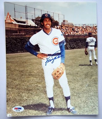 FERGIE JENKINS Chicago Cubs PSA/DNA Autographed 8 X 10 Photograph HOF 1991 A3903 - Image 1 of 4