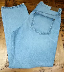 Pantalones de mezclilla Madewell años 90 rectos W33 tiro alto longitud completa talla PLUS NUEVOS CON ETIQUETAS - Imagen 1 de 5