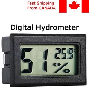 Hygrometer Thermometer Humidity Temperature Mini Digital LCD Display Meter Gauge - Picture 1 of 7