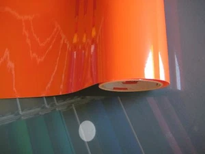 Viperstreifen Autofolie Oracal 751C orange 15 x 400 cm Auto Folie - Bild 1 von 2