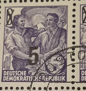  East Germany block of 4 Stamps ~ GDR ~ German Democratic Republic , DDR - Picture 1 of 9