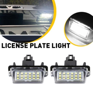 2pcs AUXITO LED License Plate Light Canbus For 2012-2018 Toyota Yaris Hatchback - Picture 1 of 12