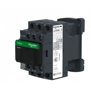 LC1D18M7C 3P, 18A, AC-3 7.5kW 400V, 3NO Schneider contactor 220V 50/60Hz AC coil - Picture 1 of 6