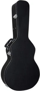 Viking WEISSENBORN GUITAR HARD CASE 5-ply hardwood, black outer. From Hobgoblin - Picture 1 of 2