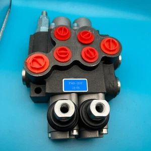Traktor Hydraulikventil Wegesteuerung 2 Spulen nagelneu Joystick fehlt - Bild 1 von 7