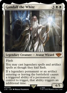 MTG Gandalf the White NM The Lord of the Rings: Tales of Middle-earth Magic card - Picture 1 of 3