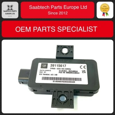 OE TYRE PRESSURE CONTROL MONITORING MODULE 39115617 13484973 NEW - Image 1 of 4