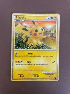 Pikachu HOLO WORLD COLLECTION PROMO 2010 Pokemon Card | SPANISH | - Picture 1 of 10