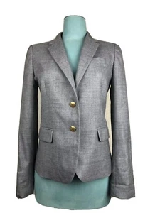 J.CREW Größe 4 klassischer Schuljungen Blazer Wolle grau - Bild 1 von 10