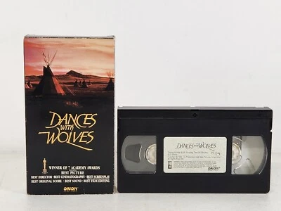 Dances with Wolves (VHS, 1991) Orion Kevin Costner Good Condition - Image 1 of 4