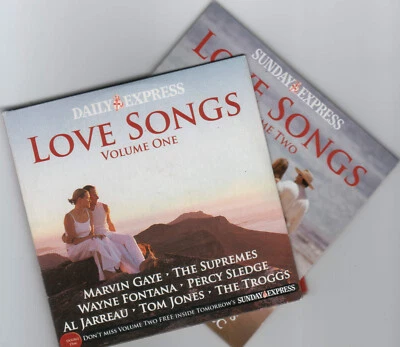 LOVE SONGS - PROMO 2 CD SET: AL JARREAU, WAYNE FONTANA, BILLY OCEAN, 10cc ETC - Image 1 of 4