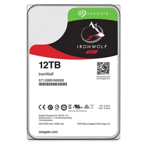 Seagate IronWolf ST12000VN0008 12 TB 7,2 K RPM 3,5" NAS SATA 6 Gb/s HDD interno - Foto 1 di 4