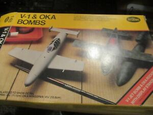 Testors #626 V-1 Oka Bombs 1/48 Scale.