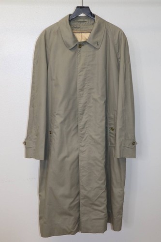 Trench coat Burberrys vintage lungo sfoderabile foderato grigio taglia L