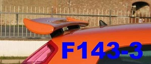SPOILER ALETTONE GRANDE PUNTO REGOLABILE GREZZO IN POLIDUR F143-3G-TR143-3-1 - Picture 1 of 1
