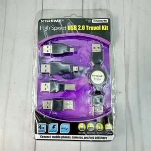 XTREME High Speed USB 2.0 Travel Kit Mini Micro Printer Transfer 4x Adapter - Picture 1 of 11