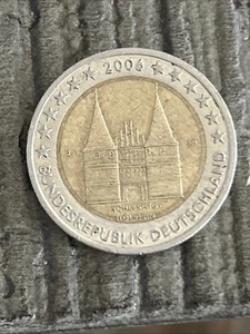 ALEMANIA - 2 € moneda conmemorativa de euro 2006 Schleswig-Holstein Mintark D - Imagen 1 de 2