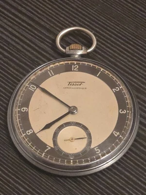 Tissot Antimagnetique Taschenuhr Le Locle aus Nachlass  - Bild 1 von 4
